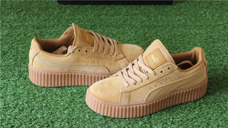 fenty puma creepers yellow