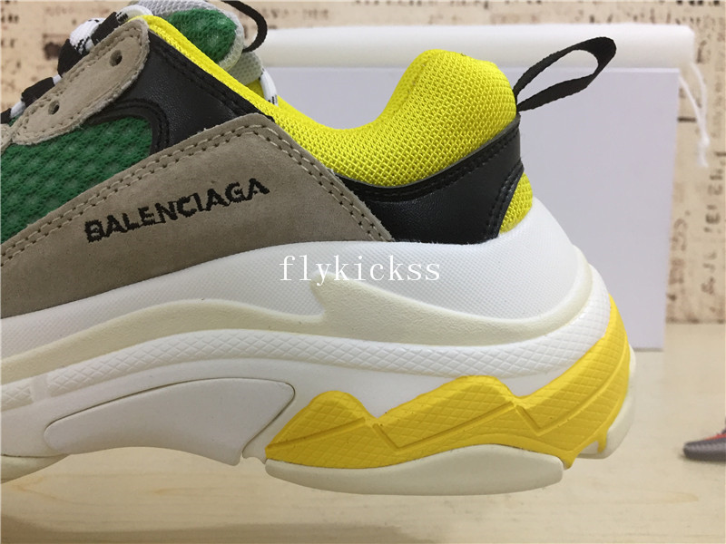 Balenciaga Triple S LED Black Sneakers Luxury Shoes on