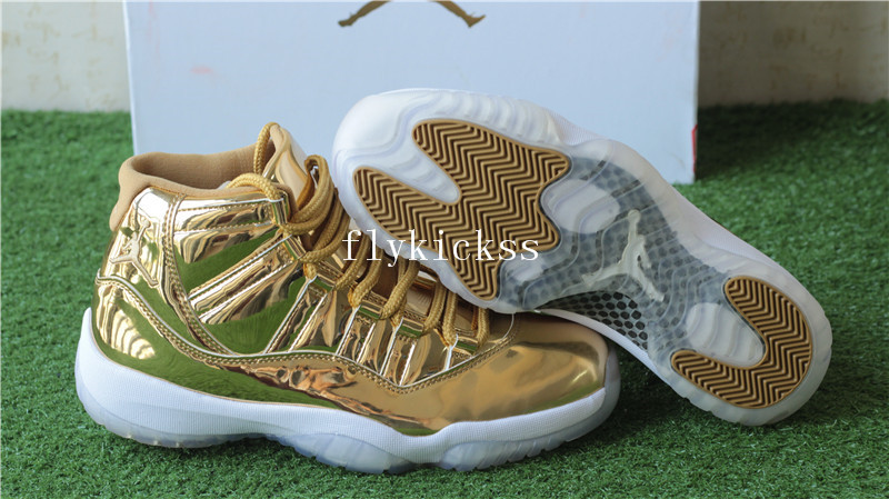 jordan 11 pinnacle gold release date