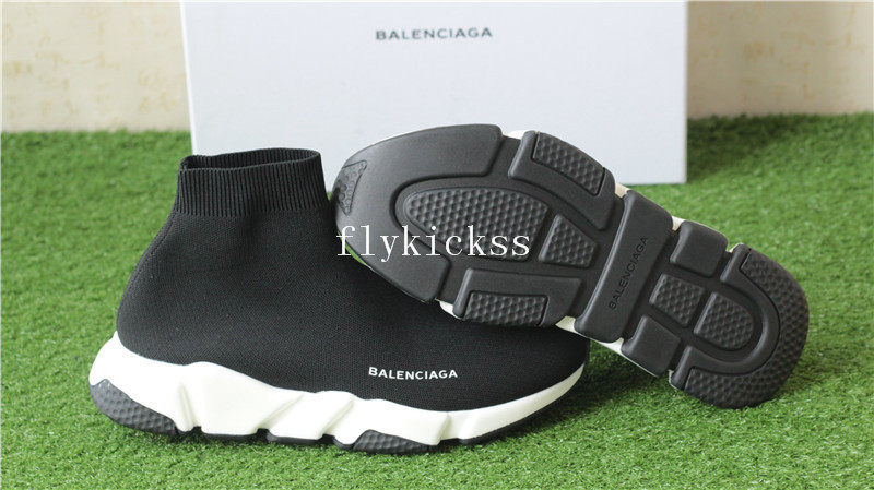 Balenciaga Speed Trainer Black And White : www.flykickss.net, Sneakers Shop