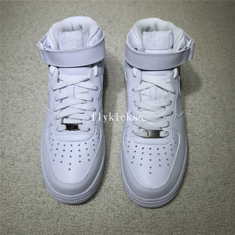 Nike Air Force 1 High Top Pure White : www.flykickss.net, Sneakers Shop