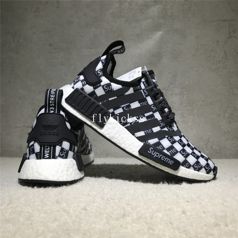 Supreme X Adidas NMD R1 Real Boost : www.flykickss.net, Sneakers Shop