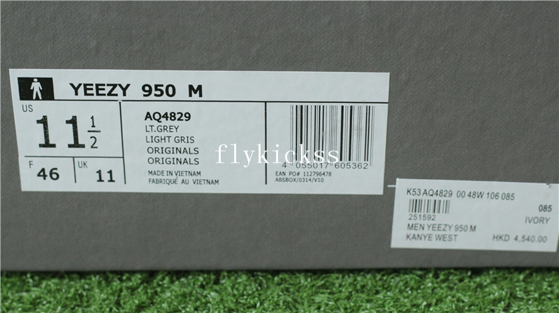 adidas yeezy 950 gris
