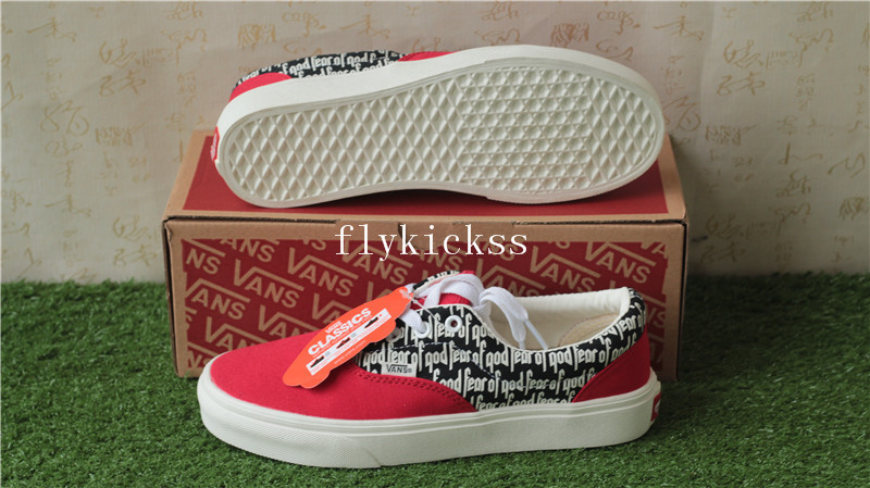vans fog red