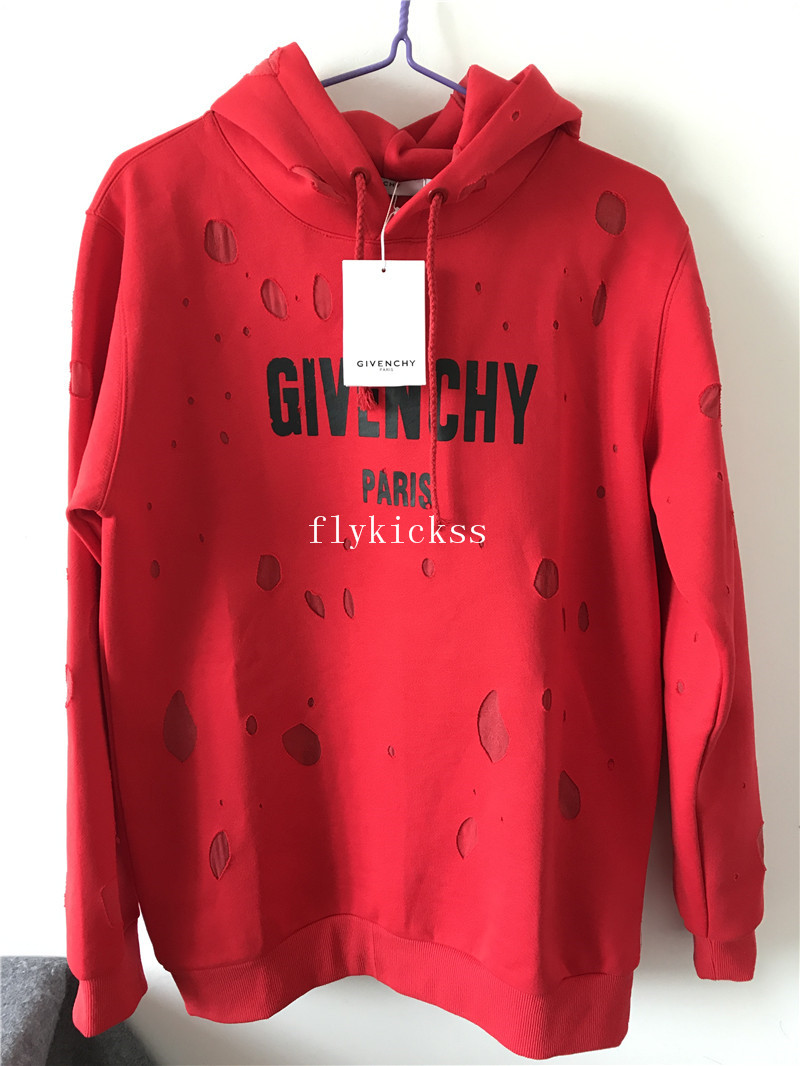 Givenchy Red Hoodie : www.flykickss.net, Sneakers Shop