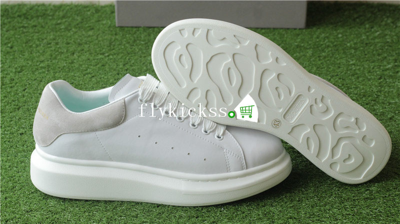 alexander mcqueen sneakers grey suede